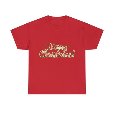 Merry Christmas Graphic Tee Shirt