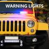 12V Car Strobe Light Flasher Vehicle Windshield Day Running Flashing 8LED Warning Signal Lamp Red Blue Police Emergency Lights