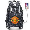 Fußball Rucksack Herren Damen - Dortmund Manchester City Liverpool FC Fan Sporttasche Mit USB-Anschluss