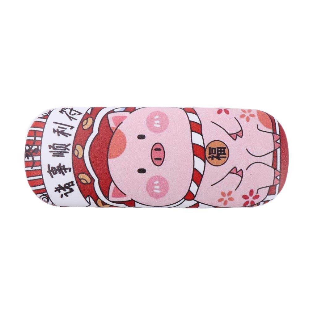 Teens Eyewear Protector Containers PU Leather Women Cartoon Spectacle Case Glasses Box Eyeglass Hard Box Reading Glasses Case