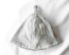 TRUE TOWEL Sauna Hat, Imabari Towel Brand Certified (Ice Gray)