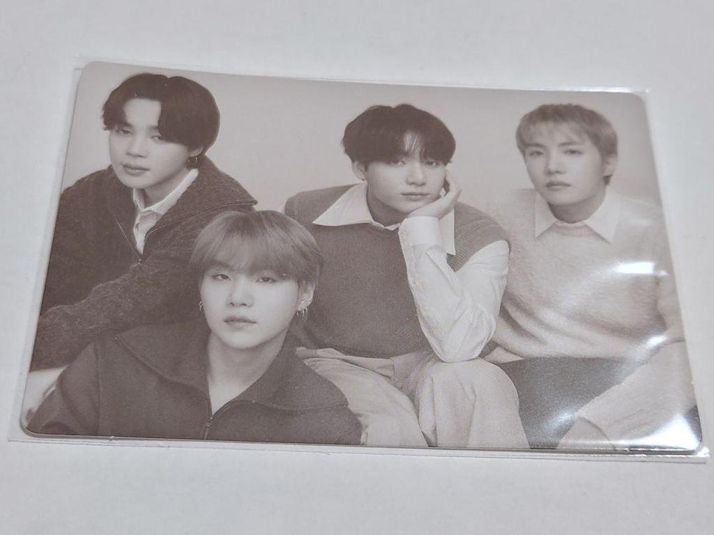 [USED] BTS MONOCHROME Mini Photo Cards J-hope, RM, Unit