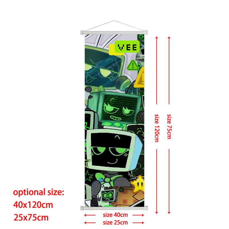 Dandy's World Wallpaper Wall Artwork Canvas Painting Picture Print Hanging Scroll Poster Home Decoration Gaming Room Art