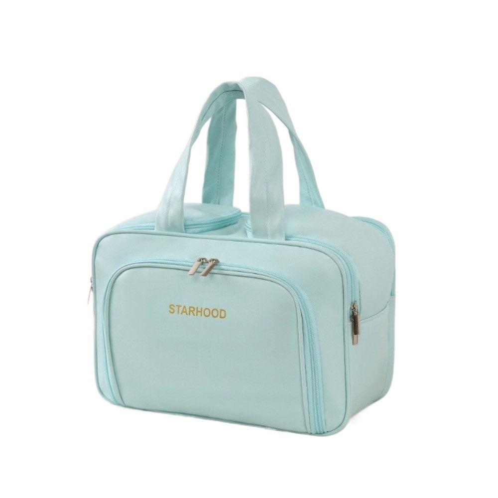 Lightweight Makeup Organizer Large Capacity Cosmetic Container Travel Toiletry Bag Business Trips