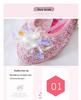 Elsa Princess Girls' Rhinestone Crystal Shoes – Summer/Fall Fashion, Soft Sole Flats