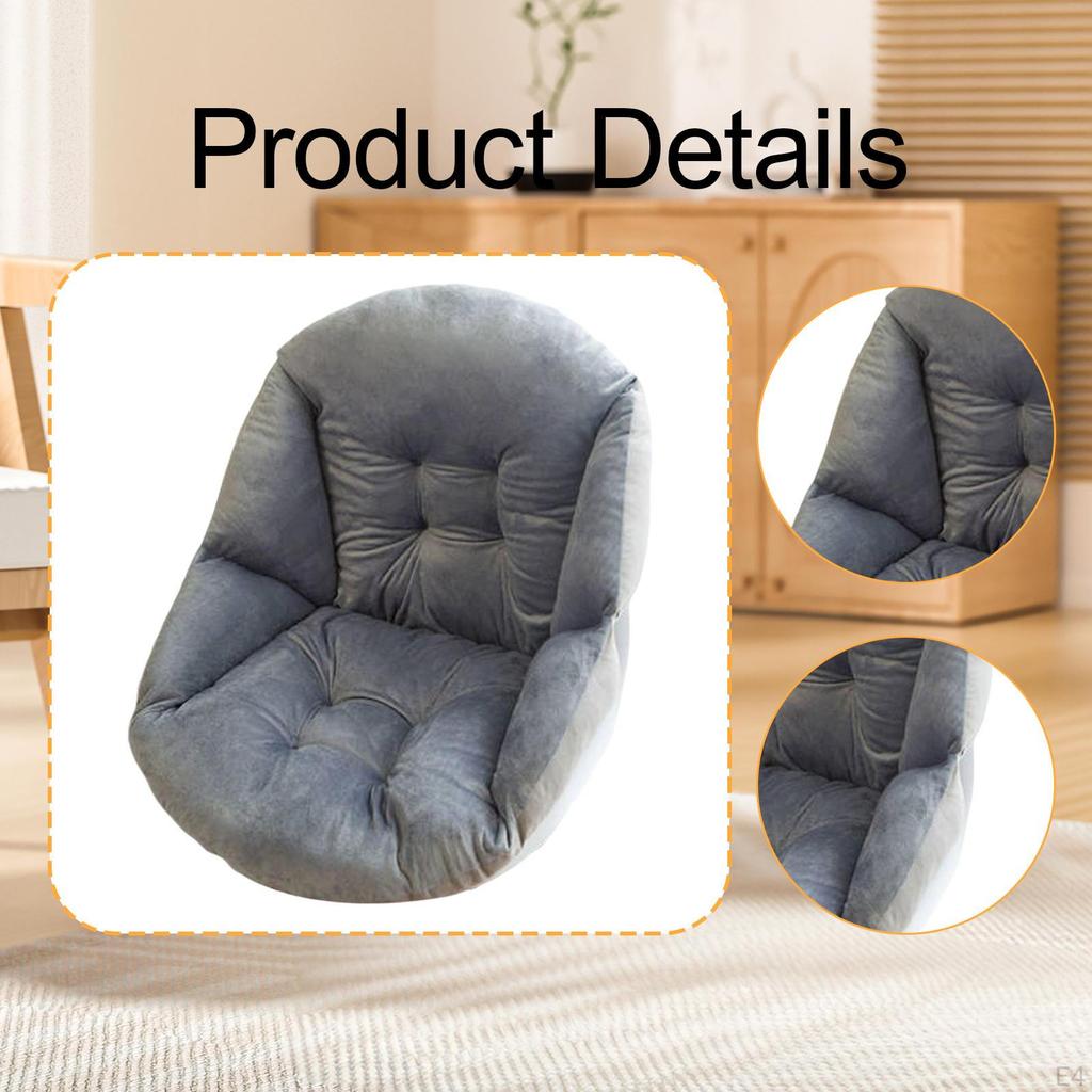 Chair Cushion with Backrest, Comfortable And Thick, Hanging Basket Cushion, Pillow for Home, Indoor