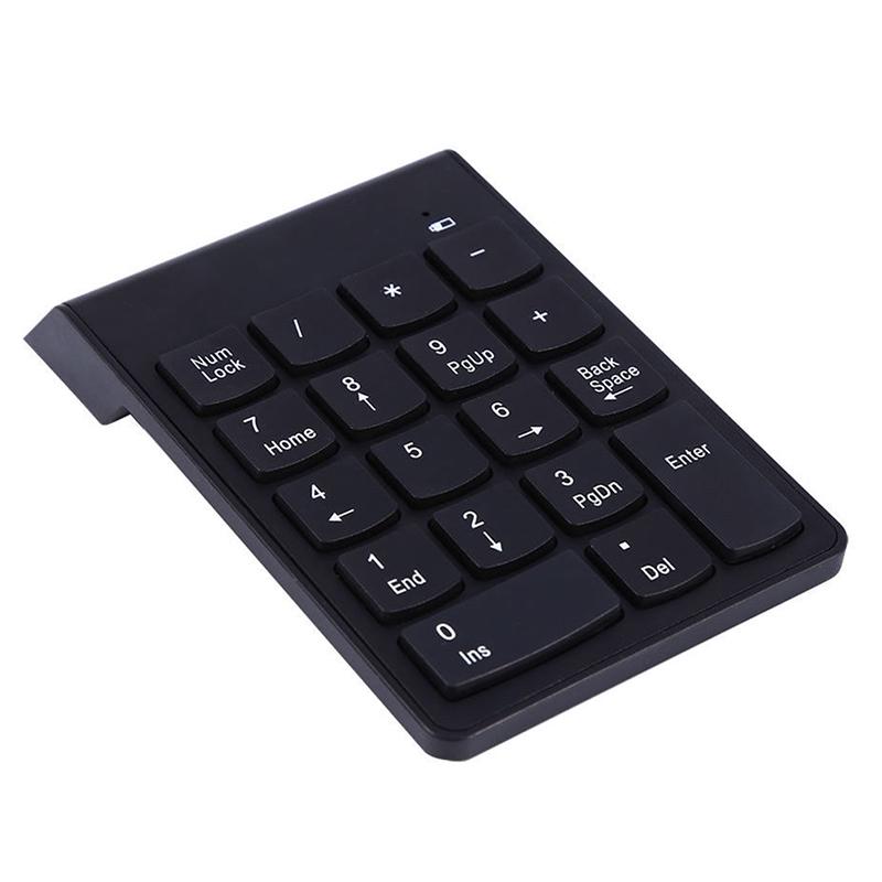Wireless Number Pad Numeric Keypad 18 Key Digital Keyboard For Laptop