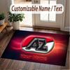 Tappeto Personalizzato Stampa Modello AZ Alkmaar Nome Testo Morbido Antiscivolo Tappeto per Pavimento per Decorazione Interna della Casa