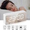 Ins Style Simple and Fashionable LED Alarm Clock Multi-functional Electronic Mirror Clock Student-specific Digital Clock Bedroom Time