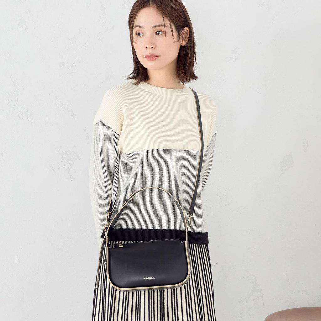 Comme Ca Ism (Mono Comme Ca) One-Shoulder Bag 95-20BG05-204 F Black