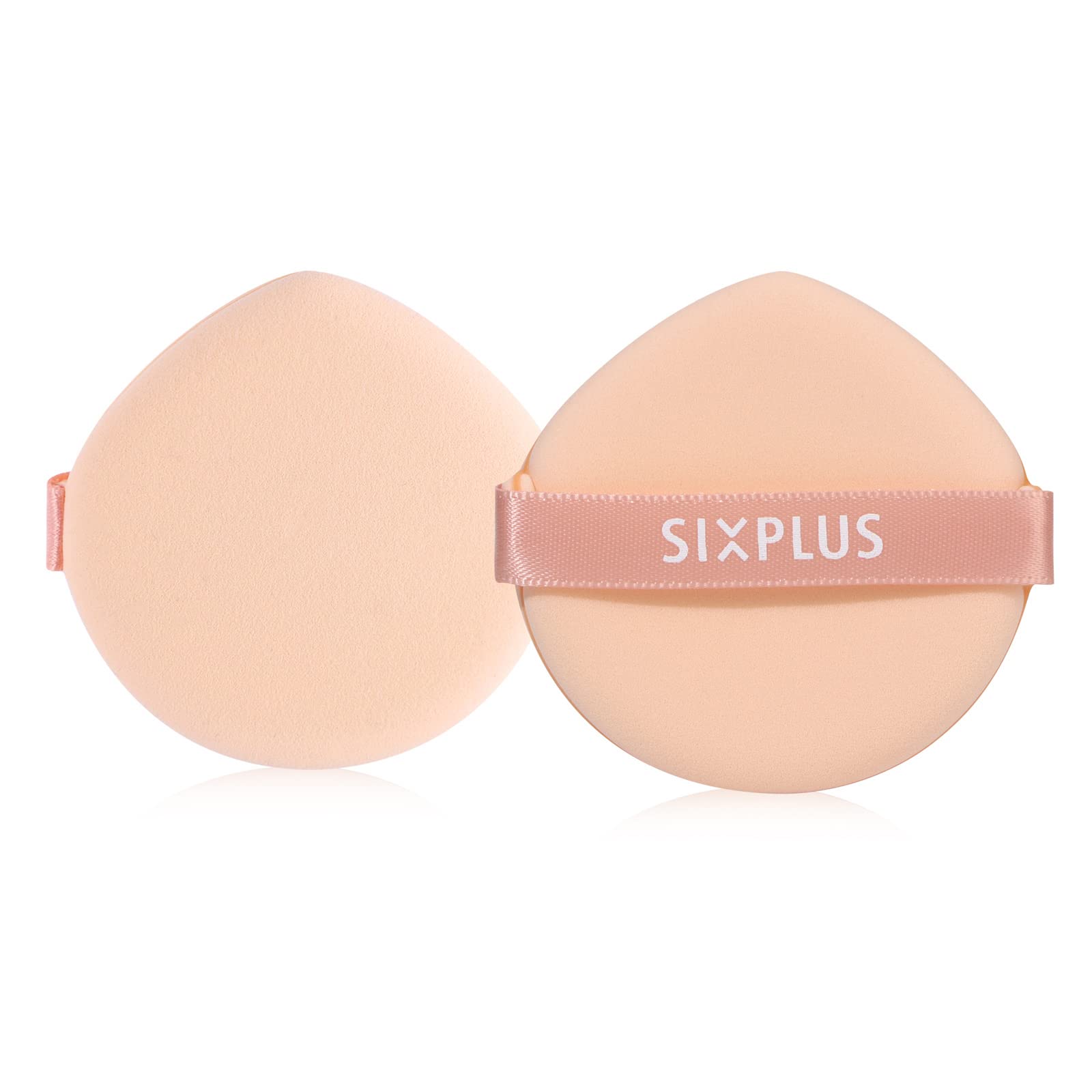 SIXPLUS Sponge Drop Multifunctional Makeup Makeup Cosmetic Cushion Foundation Expands with Skin Tone Puffs, 2-Pack, Shape, Puffs, Sponges, Puffs,