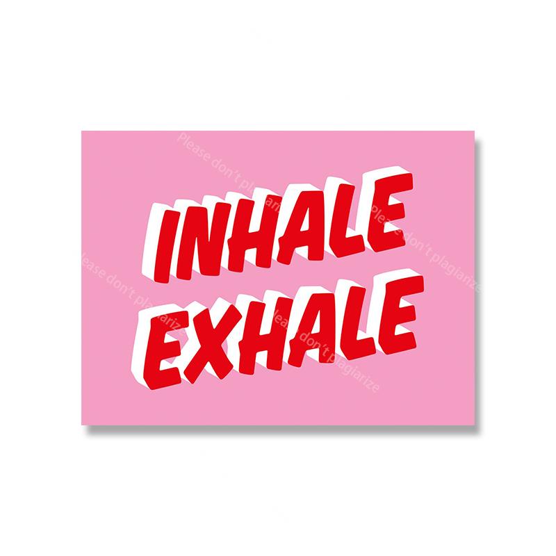 

Ретро Girl Power Вдохновляющие цитаты Печать розовых настенных рисунков Будь добрым Типографика Плакат для детей Детская комната Декор Фотографии без рамки 21*30cm No Frame