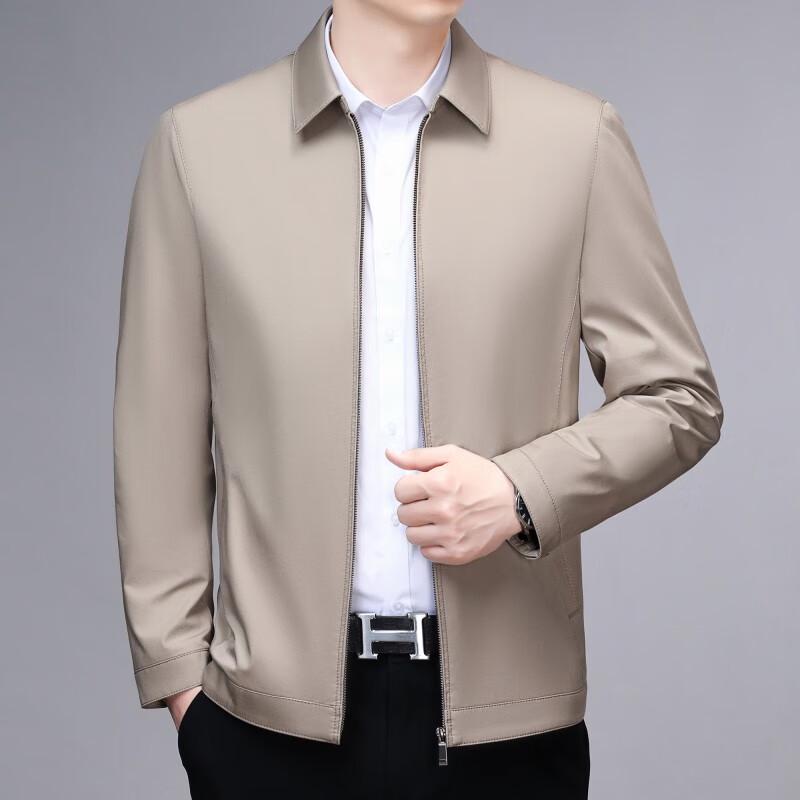 ROMON Men's Business Casual Cotton Jacket