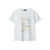 HeyHenry Women's Summer 2025 Cotton Print Short Sleeve T-shirt - Versatile Round Neck Casual Top