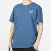 Under Armour Camiseta Deportiva de Manga Corta para Hombre con Logo Bordado para Correr y Entrenar Tops Azul 1373997-414