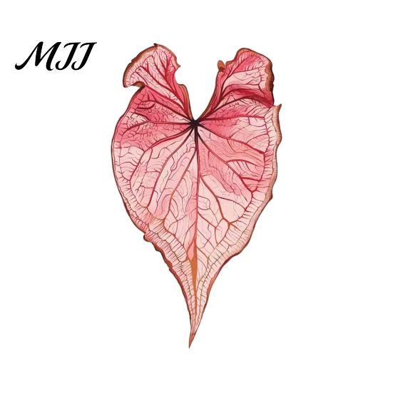 Plant Home Decor 3D Tropical Plants Refrigerator Magnet, Acrylic Green Decorative Fridge Metal Surface Magnet Memo Notes Photo Holder for Kitchen