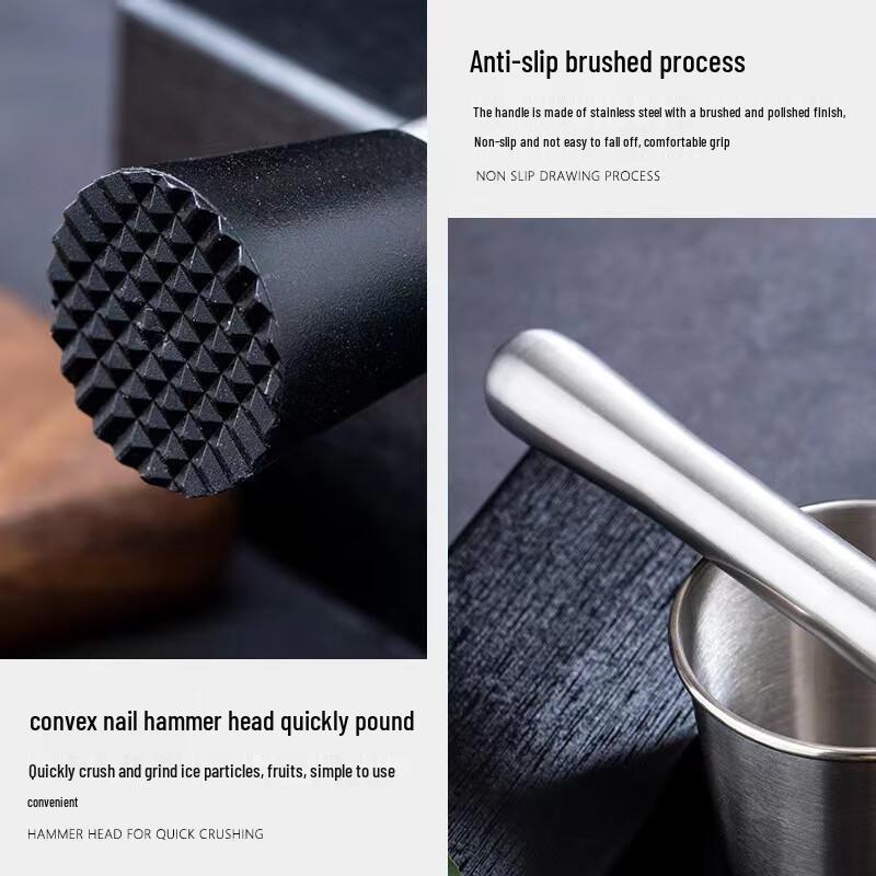 Stainless Steel Ice Crusher Tool Set