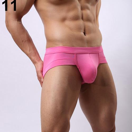 Männer Sexy Atmungsaktive Unterwäsche Slips Boxer Ausbuchtung Beutel Hosen Trunks Unterhose