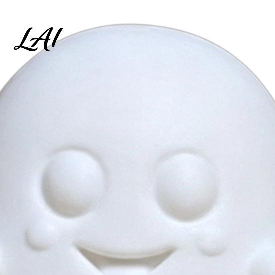 Ghost Family Set 5Pcs Halloween Decorations Cute Miniature Figurines 3D Printed Desktop Cake Toppers Decor for Party Supplies Creative Holiday