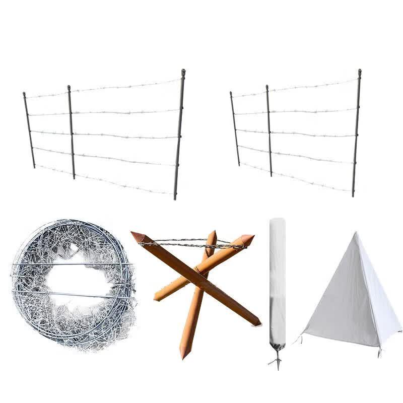 ART&LIVING Simulated Barbed Wire Obstacle Training Fence