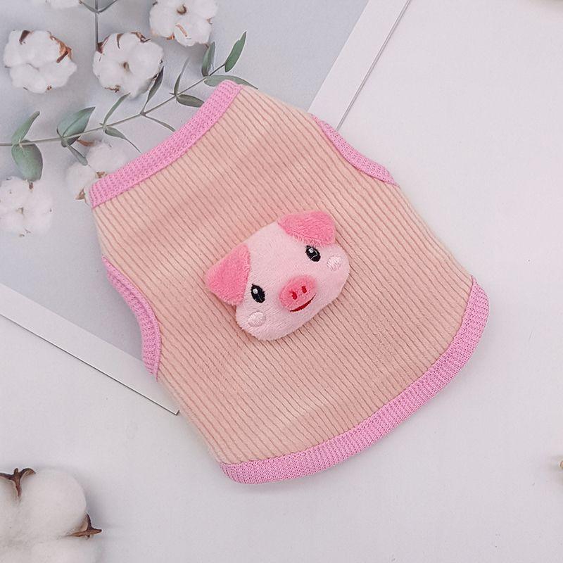 Kitten Clothes Are Super Small 0 To 3 Months Pet Cats and Dogs Spring and Autumn Small Vest Teddy Pomeranian Puppy Clothes