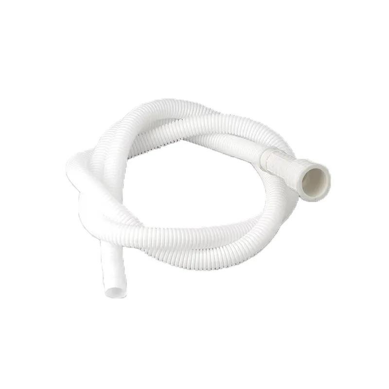 1-4M White Drain Hose Pipe Inlet Hoses Extension Drainpipe Tube for Air Conditioner Washing Maching Kitchen Faucet Accessories