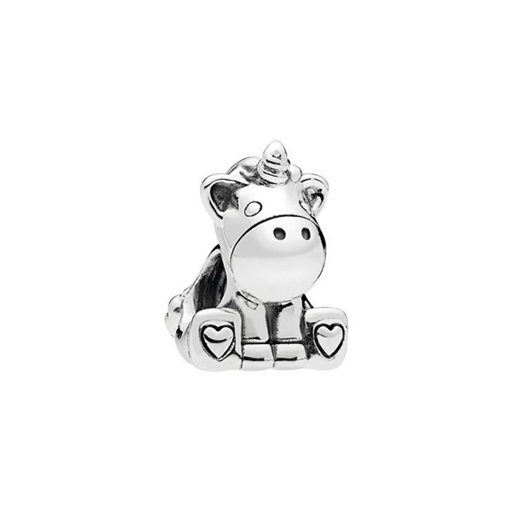 Pandora Unicorn Bruno Charm Women Charm Silver 797609 Box,Silver
