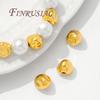 Separators For Beads 18K Gold Plated Brass Spacer Beads,Necklace Accessories,Bracelets Beads,DIY Jewelry Making Supplies