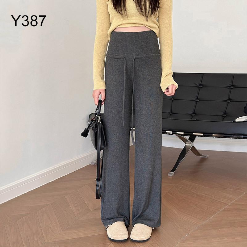 Pregnant women's wide-leg pants do not restrain the stomach during pregnancy, autumn new models wear yoga leggings, maternity clothes autumn clothes