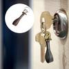 Universal Leather Car Fobbed Keychain Lanyard Metal Keyrings Leather Key Chain for Men Women