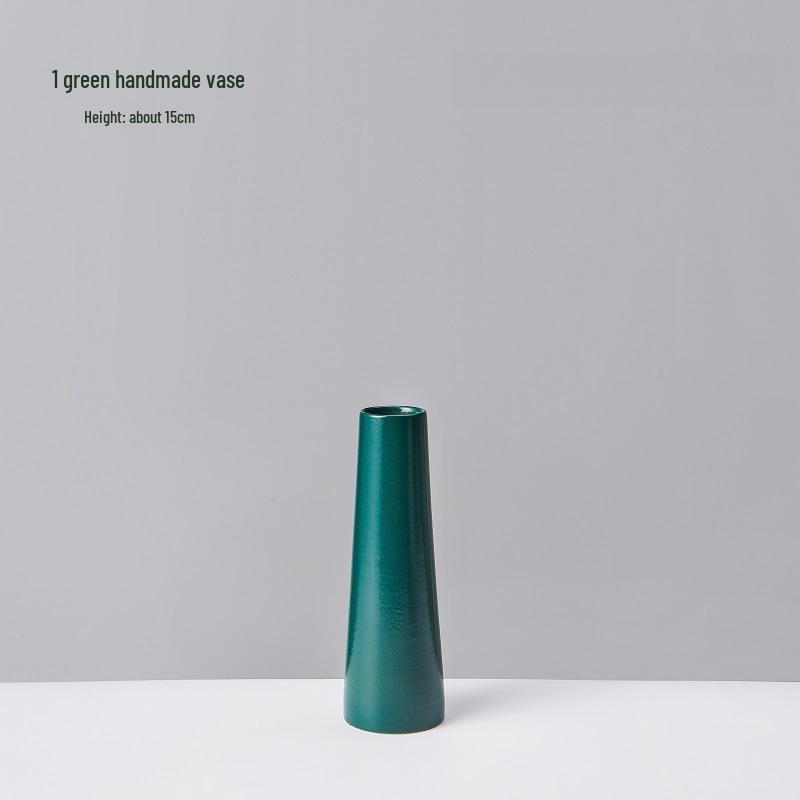 

Маленькая керамическая ваза для сухоцветов - Идеально подходит для гостиной, обеденного стола, ТВ-тумбы или декора отеля