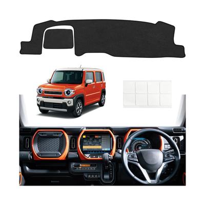 SANQUUQOO Dashboard Mat for Suzuki Hustler MR92S New Every from 2020 Protective Dashboard UV Reduces Prevents and Is Gentle On the Eyes MR52S, (2nd
