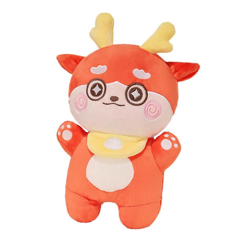 Cute And Adorable Dragon Year Doll Plush Toy For Home Decoration And Gifts Short Plush Pp Cotton Filling Characters)