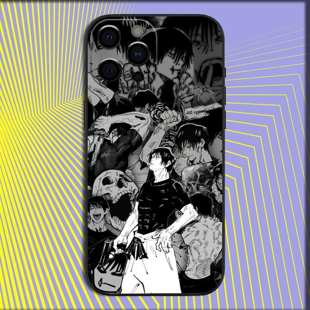 

Чехол для телефона Toji Fushiguro Jujutsu Kaisen Для iPhone 16,15,14,13,12,11,Pro,X,XS,Max,XR,Plus,Mini Мягкий черный чехол iPhone12PROMAX