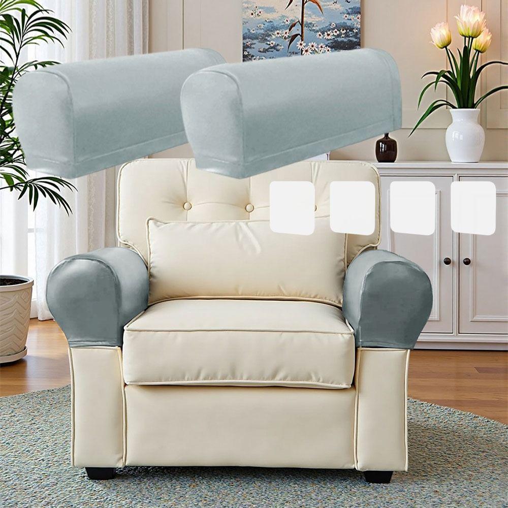 Elastic Armchair Covers Thick Armrest Protector Full Coverage Chair Arm Cover  Sofas