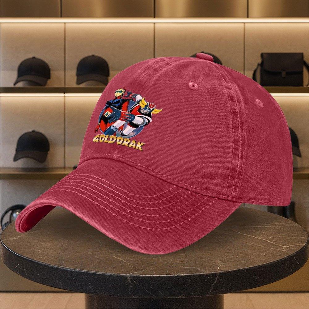 pc Goldrake And Mech Beast AnimeInspired Unisex Baseball Cap Iconic Video Game Logo Lightweight Adjustable Snapback for Gol