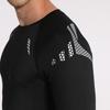 Men's T-shirt Men's Running Sports T-shirt Men's Fitness Top T-shirt Quick Drying Tight Training Gym Sports Running Shirt Jersey