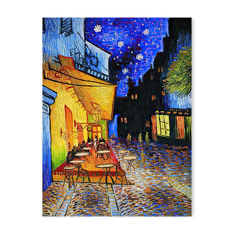 Van Gogh Classic Art Prints Abstract Sunflowers Starry Night Poster Classic Art Decorative s Bedroom Hallway Home Deco