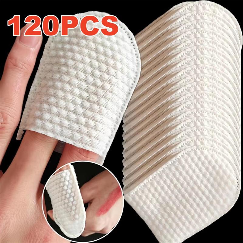 120 Stück U-förmige Wattepads für das Gesicht Make-upentfernung Weiche Make-up-Wattepads Gesicht und Nägel Zum Entfernen von Make-up-Entferner-Werkzeugen