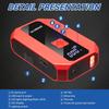 20000mAh Tragbarer Auto-Notfallstarter Luftpumpe Multifunktional 4-in-1 Luftkompressor Powerbank Autobatteriestarter Auto starten Reifenfüller