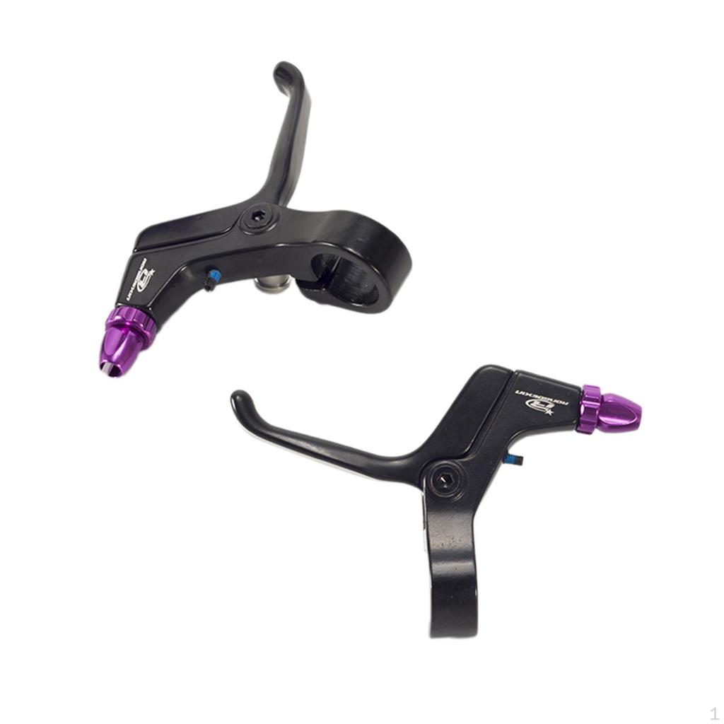1 para dźwigni hamulca rowerowego, Uniwersalna aluminiowa dźwignia na kierownicę dla roweru dziecięcego, 2,2 cm