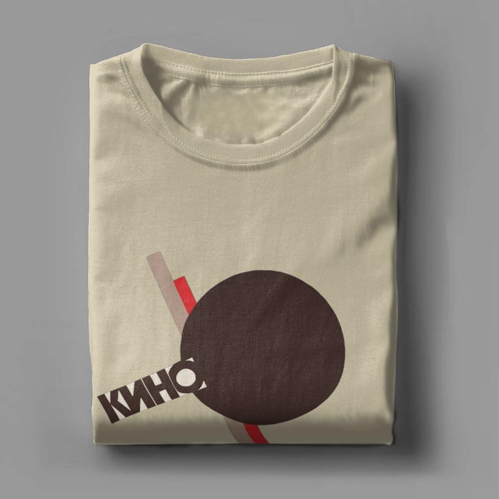 Kino Gruppa Krovi Blood Type T-Shirt for Men Band Novelty Cotton Tees Crew Neck Short Sleeve T Shirts Unique Clothes