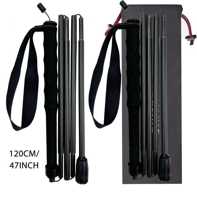 High Modulus Carbon Fiber Folded Hiking Poles From Professional Supplier