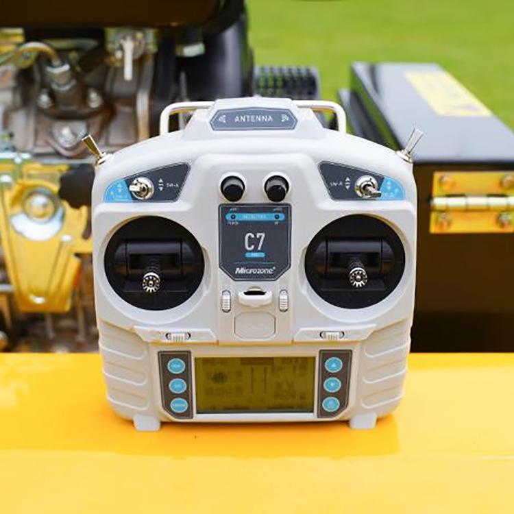 Compact Remote Control Diesel Mower for Lawn, Orchard, Road, and Municipal Maintenance