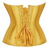 Halloween Court Corset Satin Bustier Push Up Shapewear