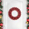 Christmas Ball Wreaths 2 pcs Red 33 x 33 x 7 cm Polystyrene
