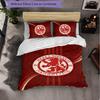 Biancheria da letto a tema Middlesbrough Set 3 pezzi Copripiumino Biancheria da letto decorativa per camera da letto di adolescenti Decorazione per la casa