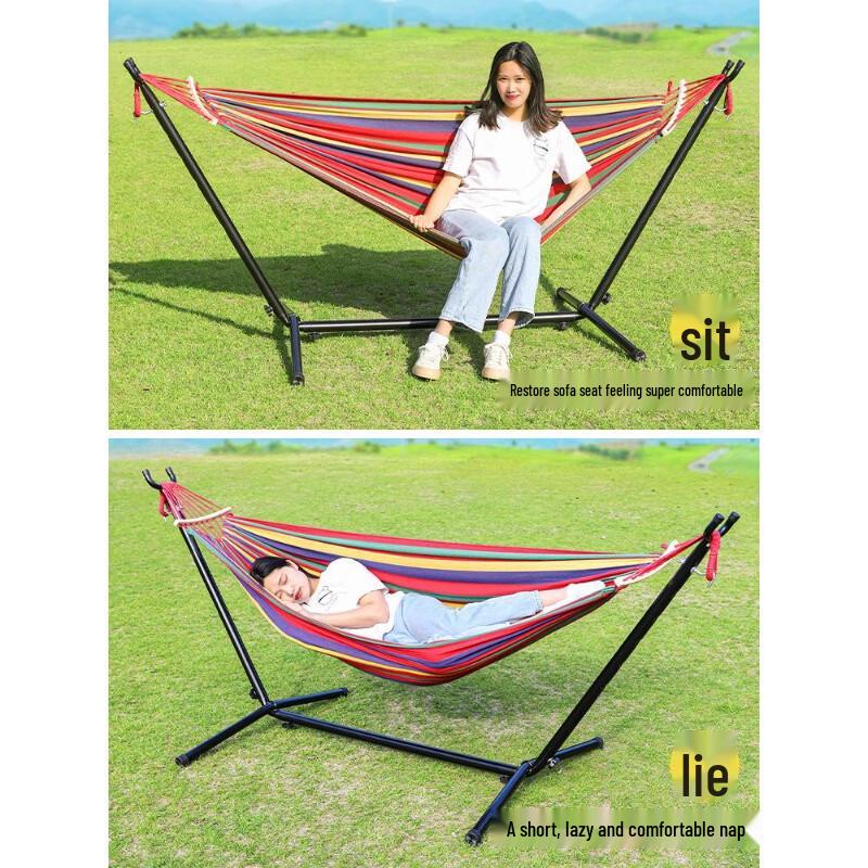 Outdoor Camping Hammock with Stand