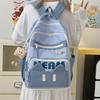 New Fashion Schoolbag Japanese Ins Small Fresh Casual Backpack Lightweight and Simple Student Backpack