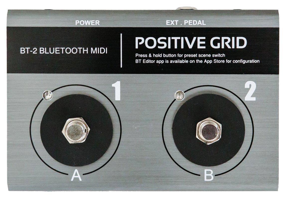 

Positive Grid Bluetooth MIDI-контроллер-педаль PGBT2 [Официально импортирован] BT-2